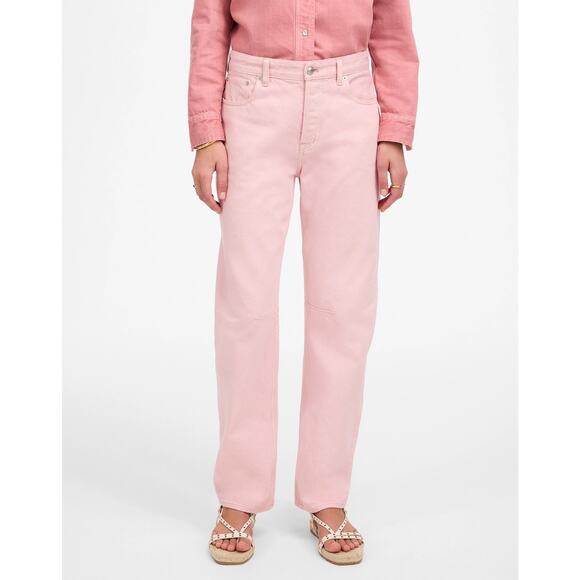 Madewell Women's The Darted Barrel-Leg Jeans Subtle Blossom Size 27 NWT - Picture 2 of 16